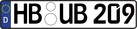 HB-UB209