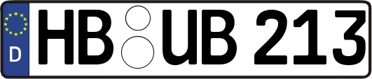 HB-UB213