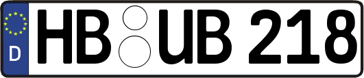 HB-UB218
