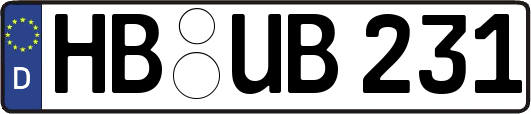 HB-UB231