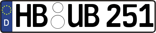HB-UB251