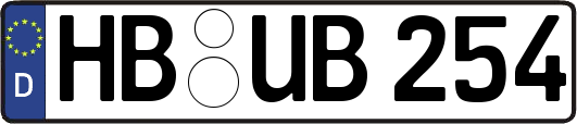 HB-UB254