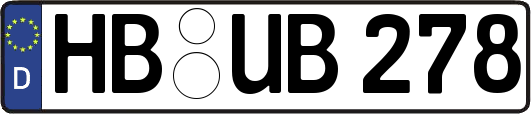 HB-UB278