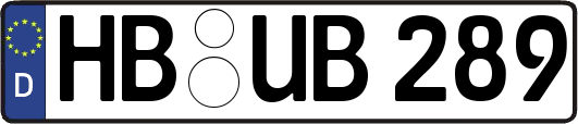 HB-UB289