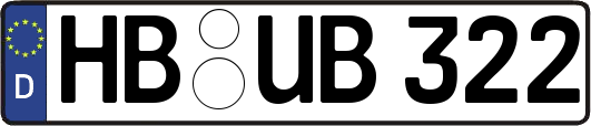 HB-UB322