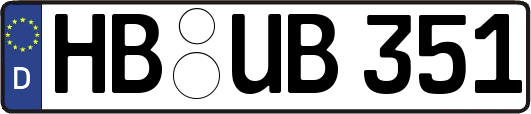 HB-UB351