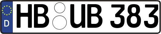 HB-UB383