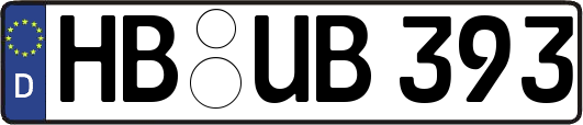 HB-UB393