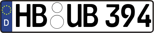 HB-UB394