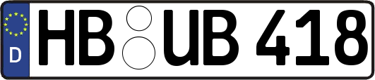 HB-UB418