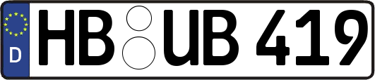 HB-UB419