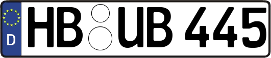 HB-UB445
