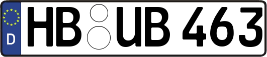 HB-UB463