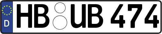 HB-UB474
