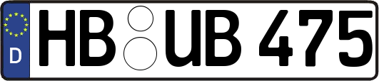HB-UB475