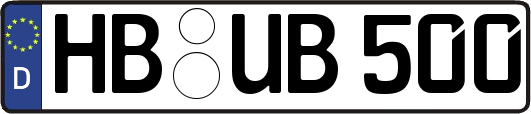 HB-UB500