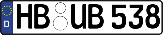 HB-UB538