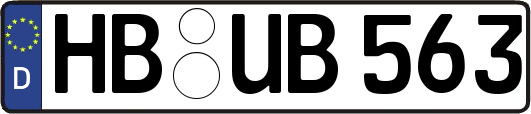 HB-UB563