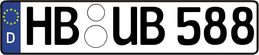 HB-UB588