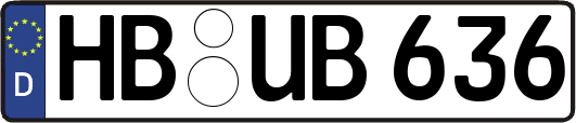 HB-UB636
