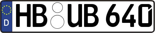 HB-UB640
