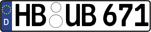 HB-UB671