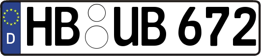 HB-UB672