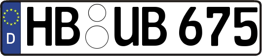 HB-UB675