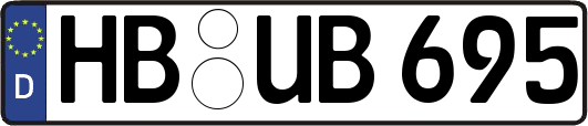 HB-UB695