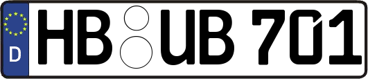 HB-UB701