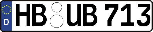 HB-UB713