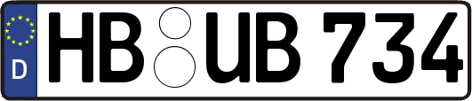 HB-UB734