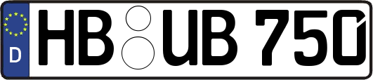 HB-UB750