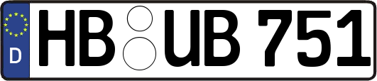 HB-UB751
