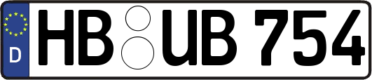 HB-UB754