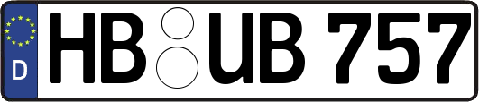 HB-UB757