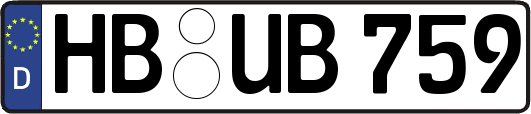 HB-UB759