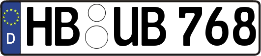 HB-UB768