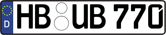 HB-UB770