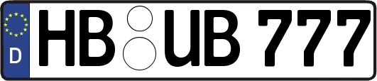 HB-UB777