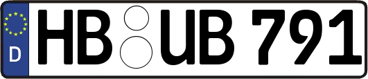 HB-UB791