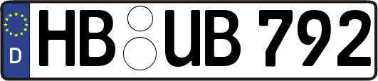 HB-UB792
