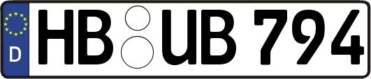 HB-UB794