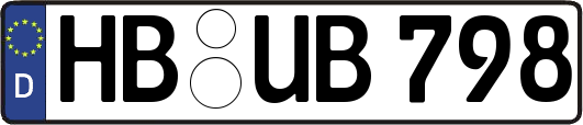 HB-UB798