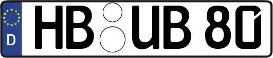 HB-UB80