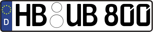 HB-UB800