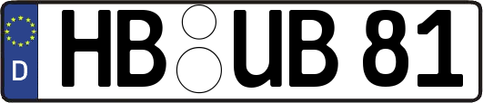 HB-UB81