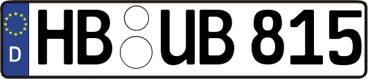 HB-UB815