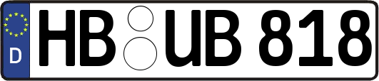 HB-UB818
