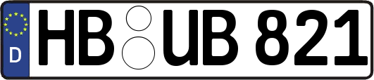 HB-UB821